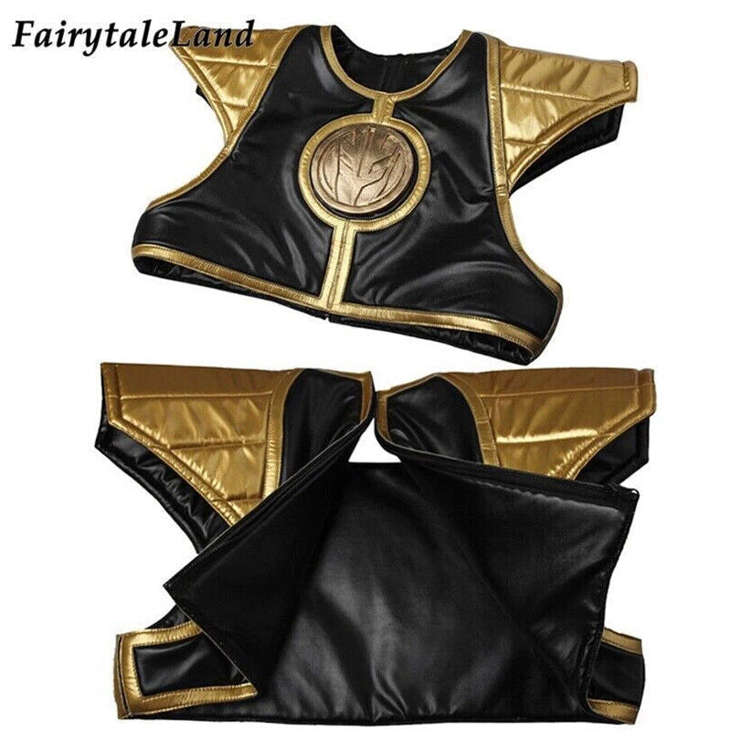 White Ranger Tommy Oliver Dino Rangers Uniform Breastplate Cosplay Costume Suit 07FC0E-D4 - KOEEK