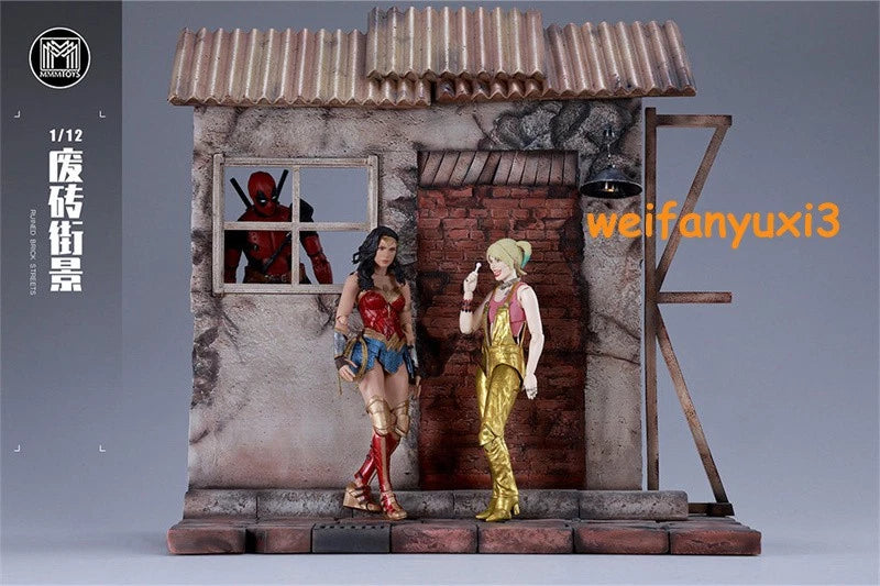 MMMTOYS The Ashen Alcove Scene Base For 1/12 Scale Action Figure 07FC0E-D4 - KOEEK
