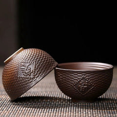 Lazy Man Tea Set Ceramic Teapot Semi Automatic Tea Making Kung Fu Tea Ceremony 07FC0E-D4 - KOEEK