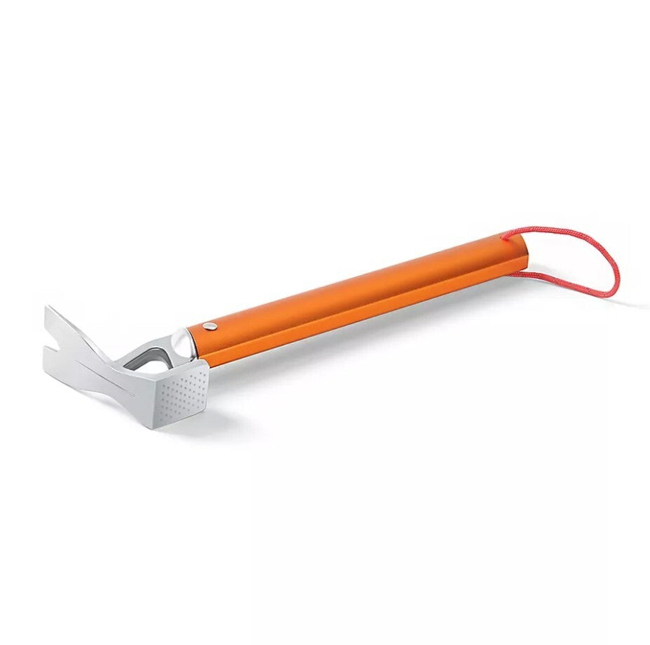 Tent Stake Hammer Aluminum Alloy Camping Hammer Outdoor EDC Camp Nail Puller 07FC0E-D4 - KOEEK