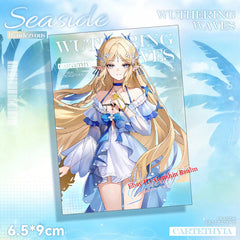 4Pcs/Set Anime Wuthering Waves Limited Edition Card Decor Collection Gift 07FC0E-D4 - KOEEK