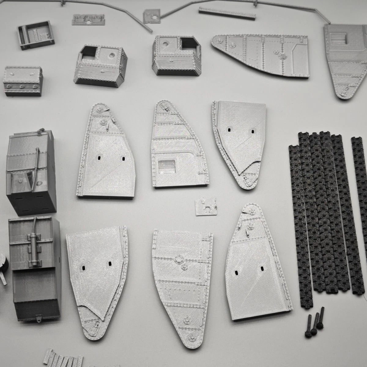 1/48 Battlefield 1 Mark I Tank FDM 3D Printed MovableBarrelMilitaryModelOrnament 07FC0E-D4 - KOEEK