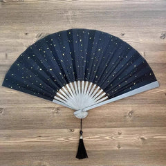 Martial Arts Titanium Alloy Folding Fan Taiji Kung Fu Tactical Steel Bone Fan 07FC0E-D4 - KOEEK