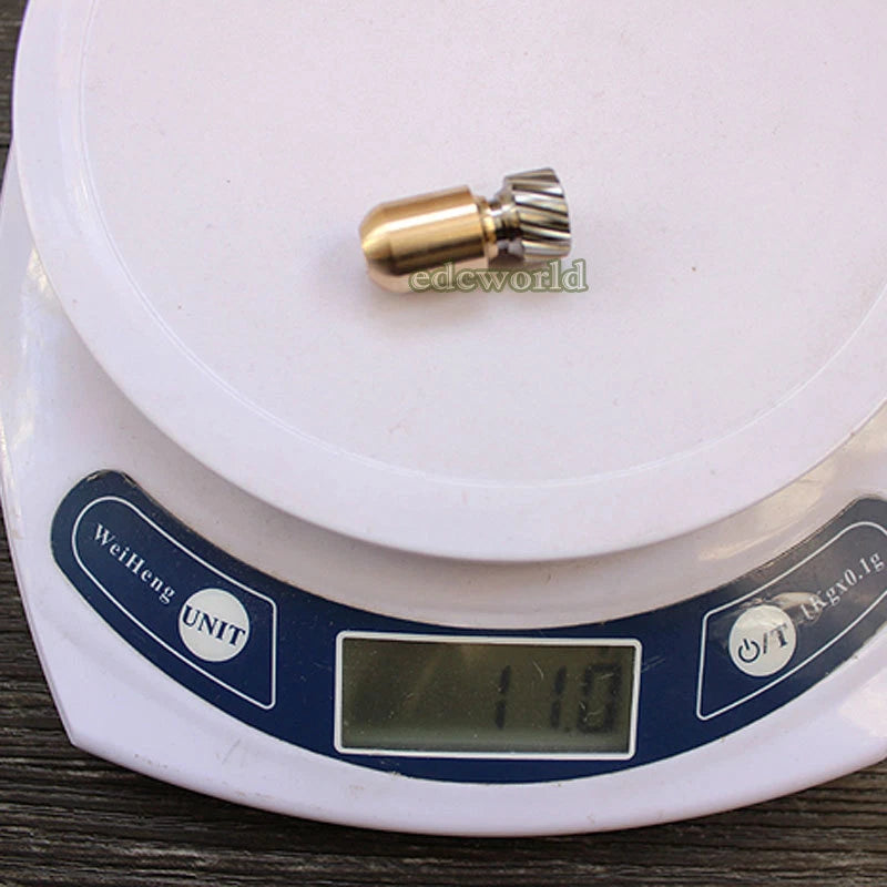 EDC TITANER Titanium + Brass EDC Bead Key Parachute Cord Pendant Lanyard DIYBead TITANER - KOEEK