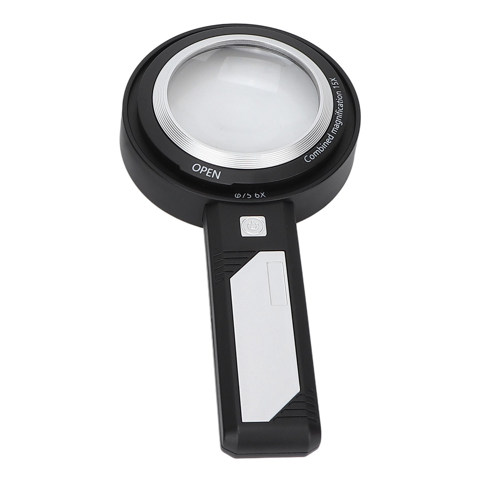 new Seniors 6X/15X Magnifying Glass 6 LED Lights Handheld Lens Magnifier For Rea AP9 koeek - KOEEK