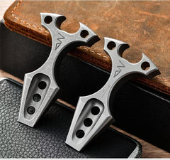 Titanium Alloy Pocket Pry Bar Crowbar Can Bottle Opener Keychain Multi Tools EDC 07FC0E-D4 - KOEEK