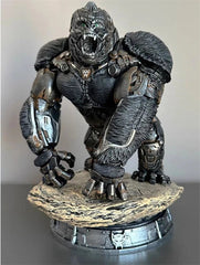 Optimus Primal Battle Version Statue With Two Heads Marvel Painted Model Stock 07FC0E-D4 - KOEEK