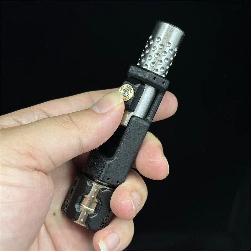 EDC Musketeers Bolt Type Fidget Spinner Haptic Slider Metal Fidget Adult Toys 07FC0E-D4 - KOEEK