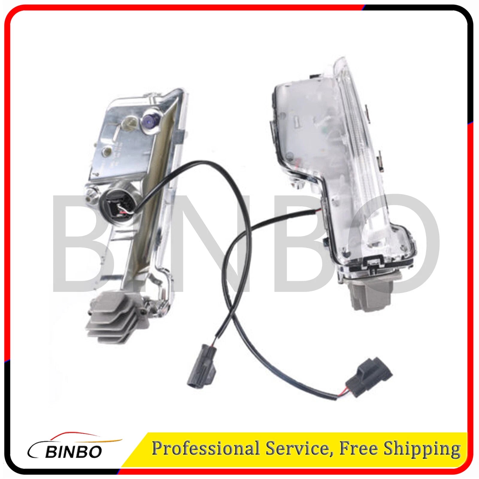 Pair Left &Right Front Bumper LED Fog Light Driving Lamp For Volvo S60 2014-2018 07FC0E-D4 - KOEEK