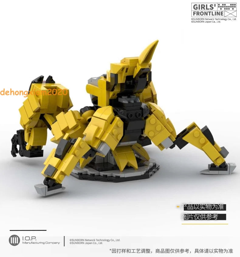 【Girls' Frontline】Manticore Building Game Assembly Toy PVC Xmas Gift 15cm Gift 07FC0E-D4 - KOEEK
