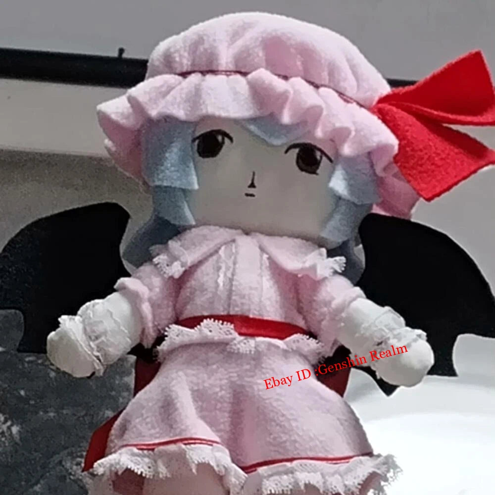 Anime Touhou Project Figure Series Remilia Scarlet Stand Plush Doll Toy Gift 07FC0E-D4 - KOEEK