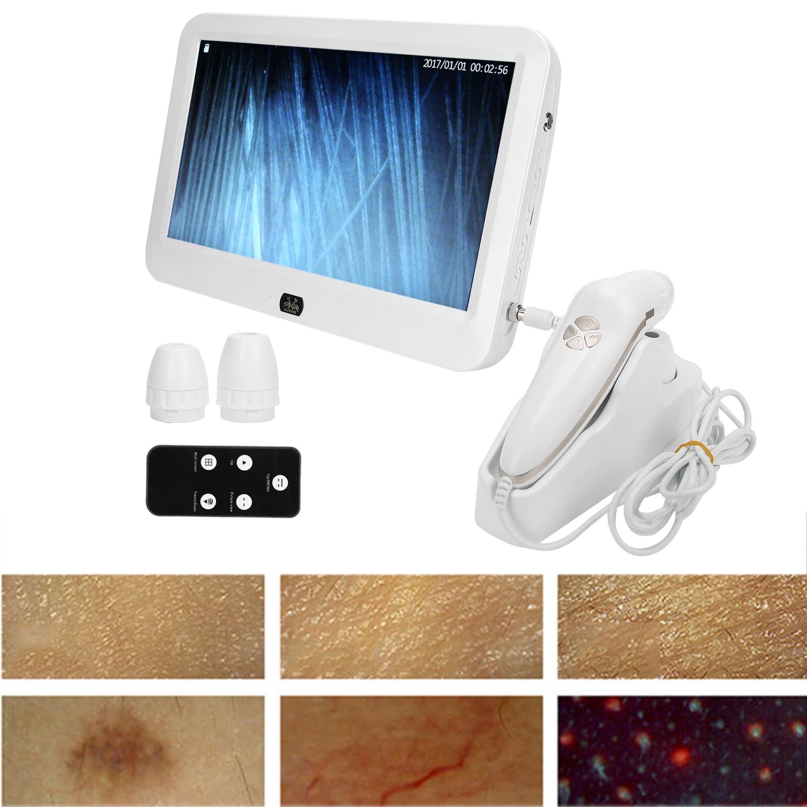 new 15.6inch Hair Follicle Analyser Machine Digital Scalp Detector (US Plug ) HGF koeek - KOEEK