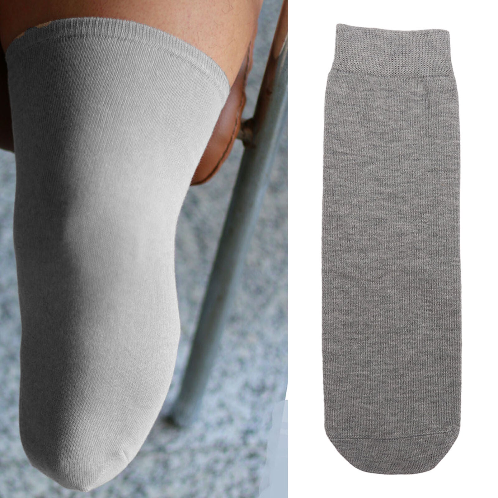 new 5pcs Prosthetic Limb Socks Soft Elastic Thickened Cotton Breathable Protecti US koeek - KOEEK