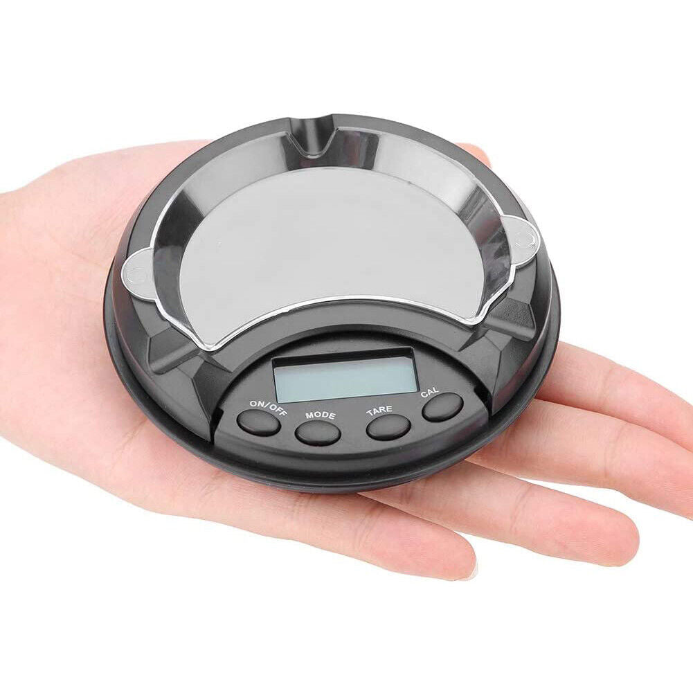 new 200g/0.01g Portable Ashtray Electronic Digital Jewelry Precision Scale With HPT koeek - KOEEK