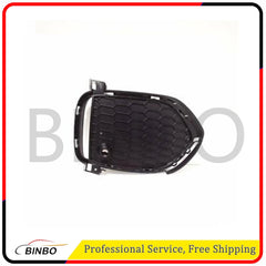 Front Bumper Fog Light Grille Cover Left Side For Bmw X5 F15 M Style Sport Black 07FC0E-D4 - KOEEK