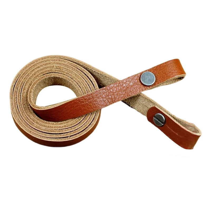 Leather Handmade Binocular DC Camera Shoulder Neck Case Strap Sling USA 07FC0E-D4 - KOEEK