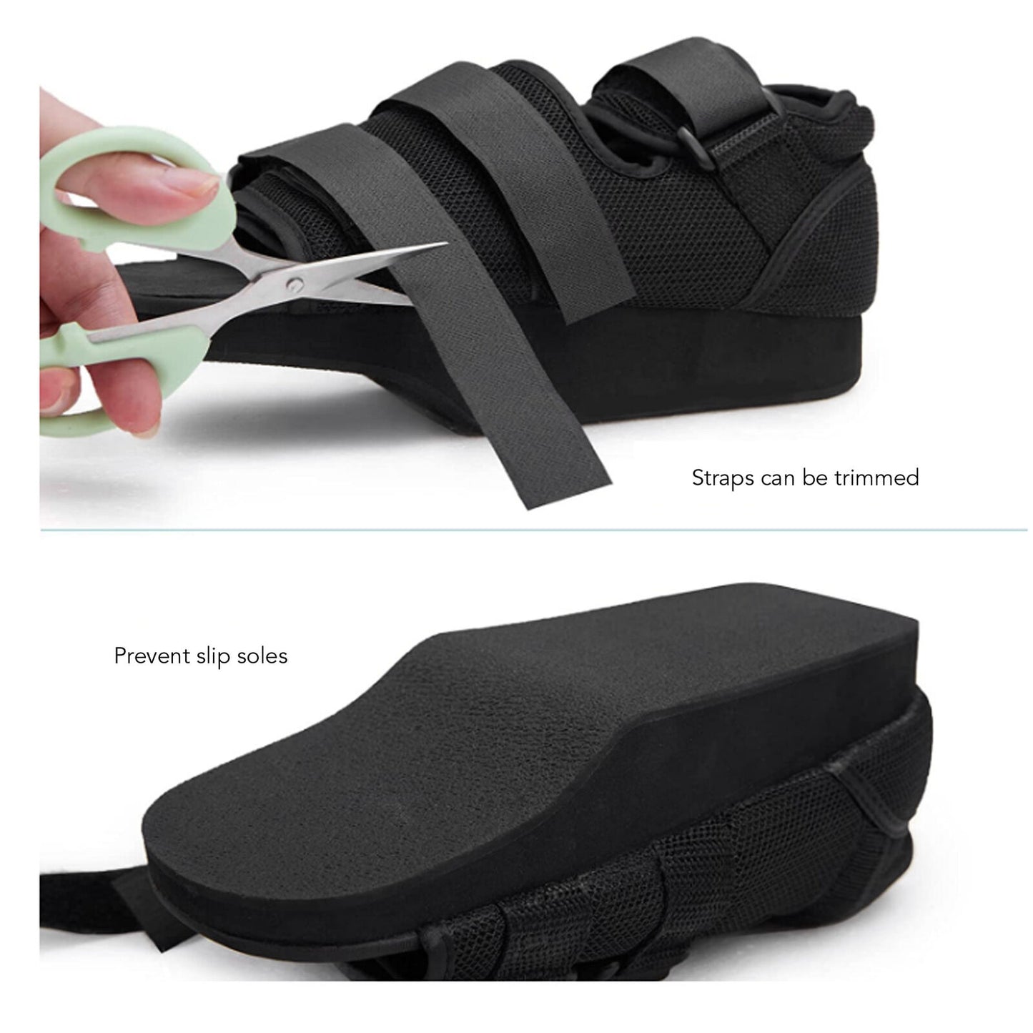 new Post Toe Surgery Shoes Reduce Pressure Forefoot Offloading Healing Foot Splint S koeek - KOEEK