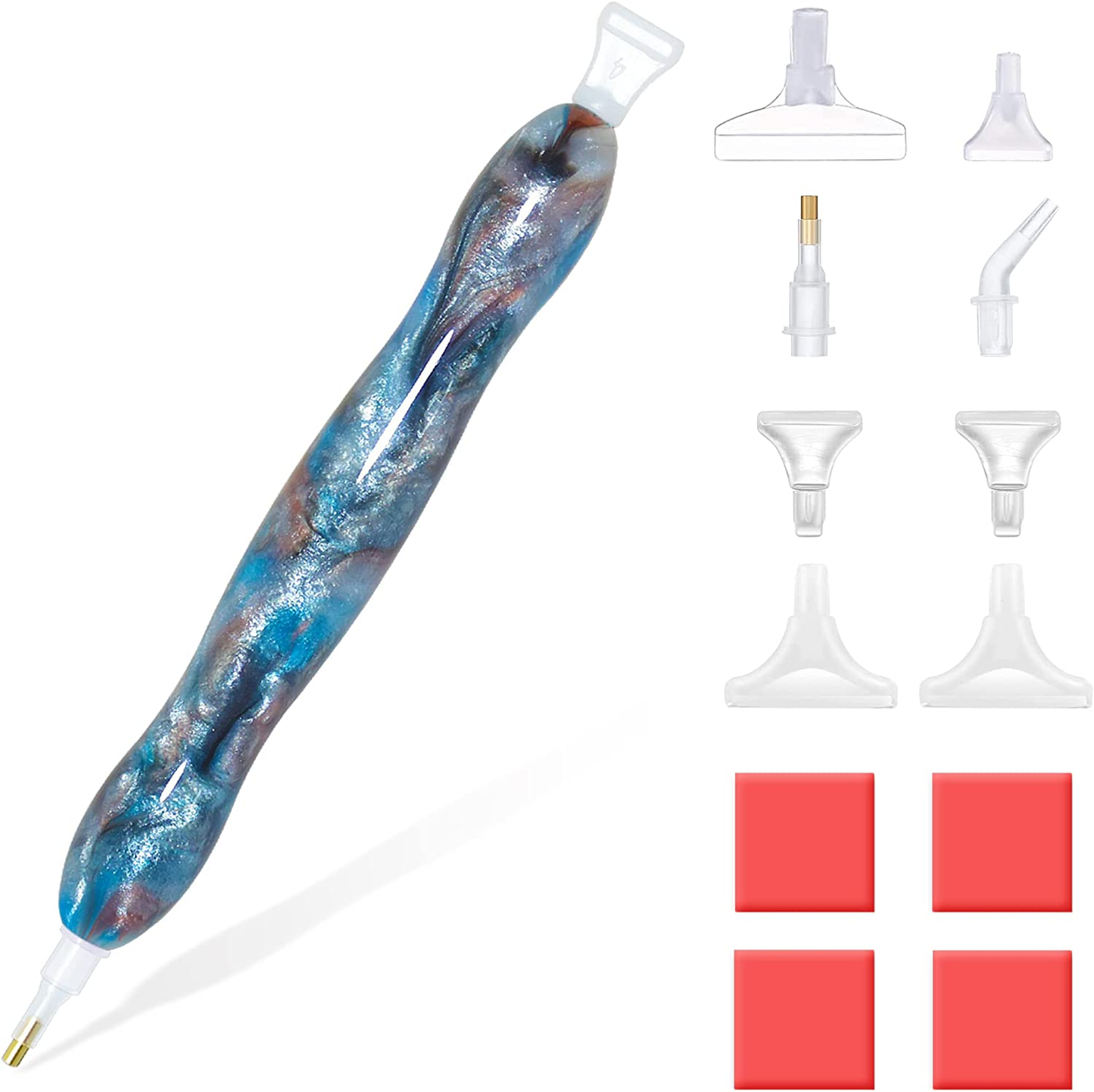 ny Resin Diamond Painting Pen, Diamond Art Drill Pen med Diamond Painting Tools en