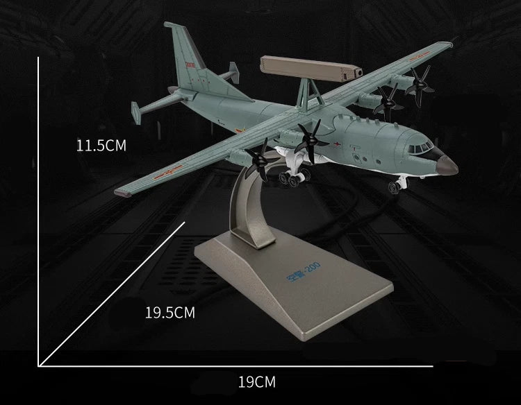 AF1 1/200 PLA KJ-200 AWACS Finished Diecast Model 07FC0E-D4 - KOEEK