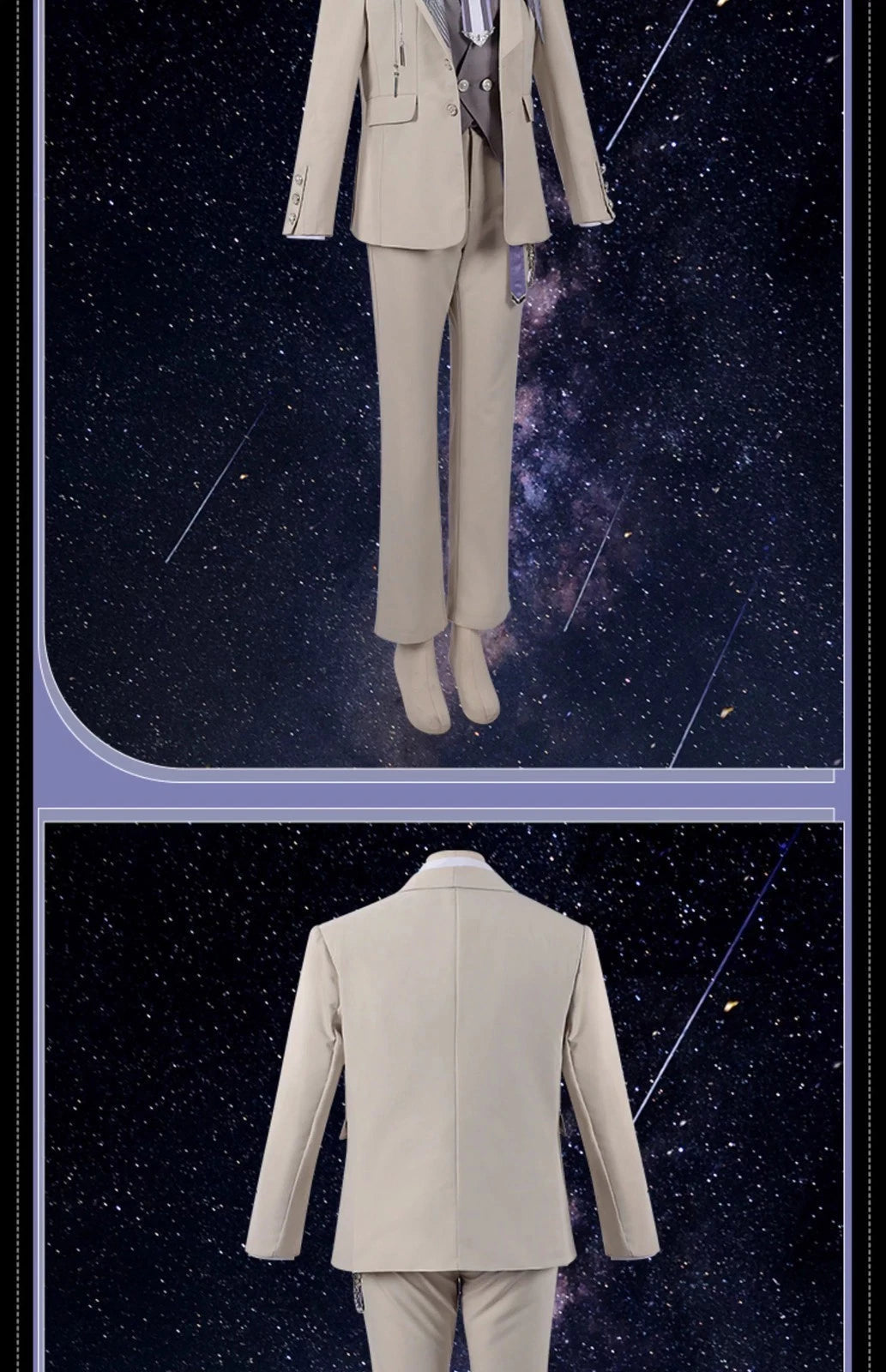 Love and Deepspace Xavier Cosplay Costume Suit Full Set Blazer Pants Shirt Tie 07FC0E-D4 - KOEEK