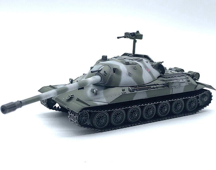 The Soviet Union IS-7 Tier K Heavy Tank PVC Snow Field Painted Model Statue 1:72 07FC0E-D4 - KOEEK