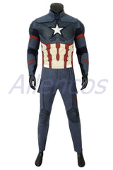 Avengers Endgame Captain America Ver 2 Costume Steve Rogers Cosplay Suit Boots 07FC0E-D4 - KOEEK