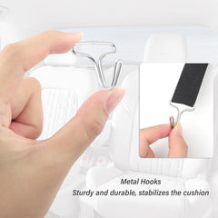 new 24PCS Seat Covers for Cars Hooks,12 Plastic Car Cover Chucks + 12 Metal... 07FC0E-D4 - KOEEK