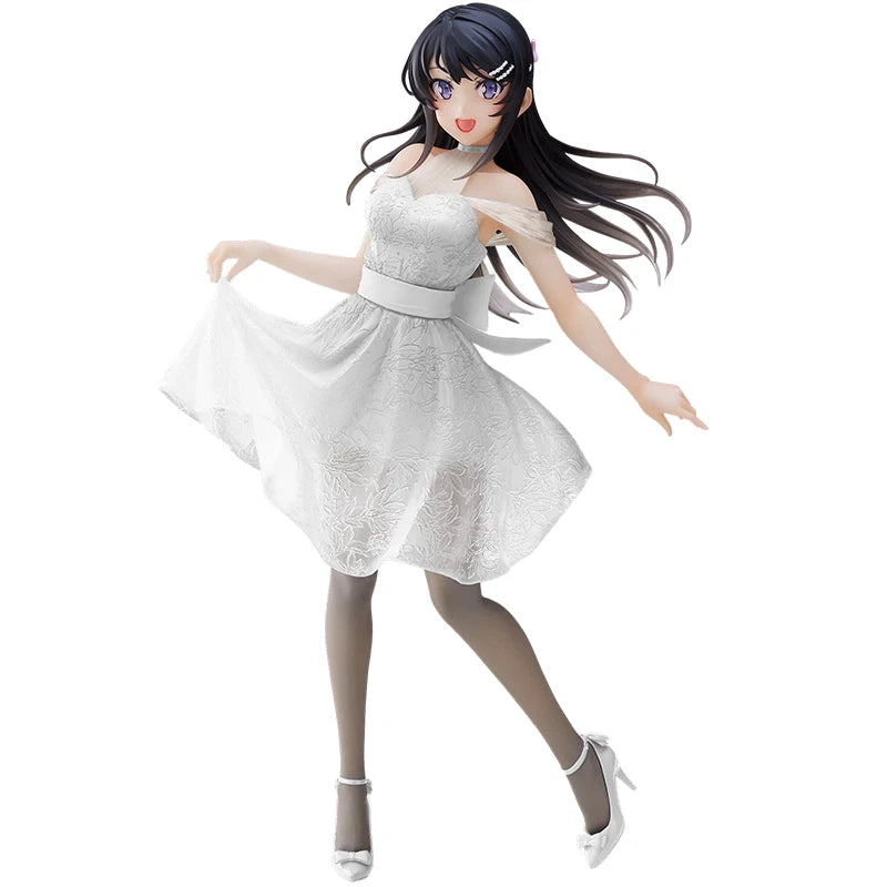 Taito Coreful Sakurajima Mai Sheer Skirt China Limited 16cm PVC Anime Figure 07FC0E-D4 - KOEEK