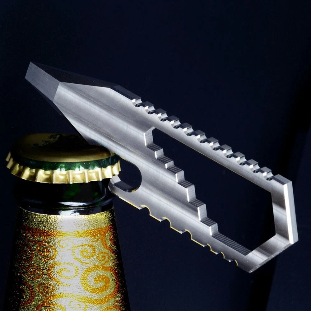 TITANER TC4 Titanium Alloy Portable Multi Tools Card Crowbar Pry Bar Outdoor EDC TITANER - KOEEK