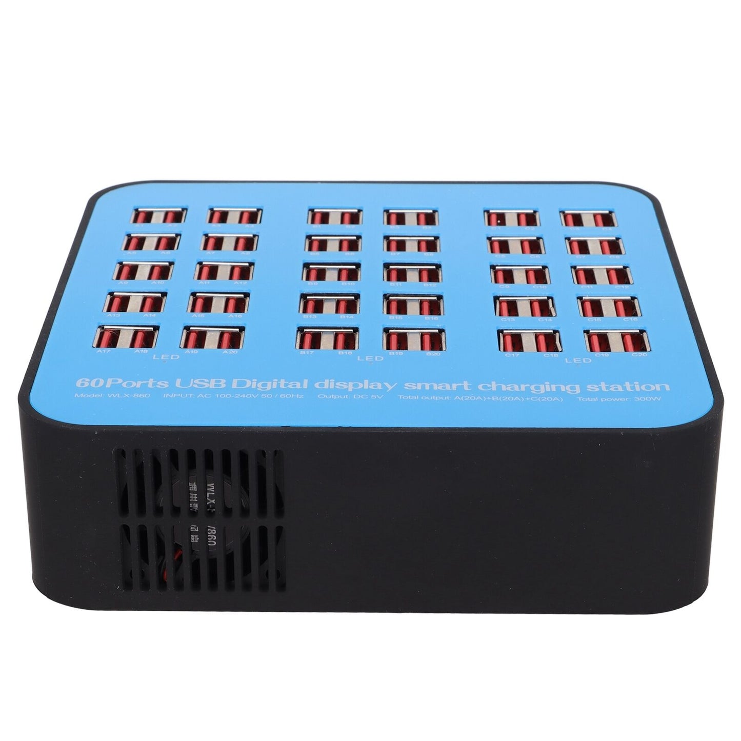 new 60 Ports Desktop Charger Universal Multi Ports Charging Station For Tablets For koeek - KOEEK