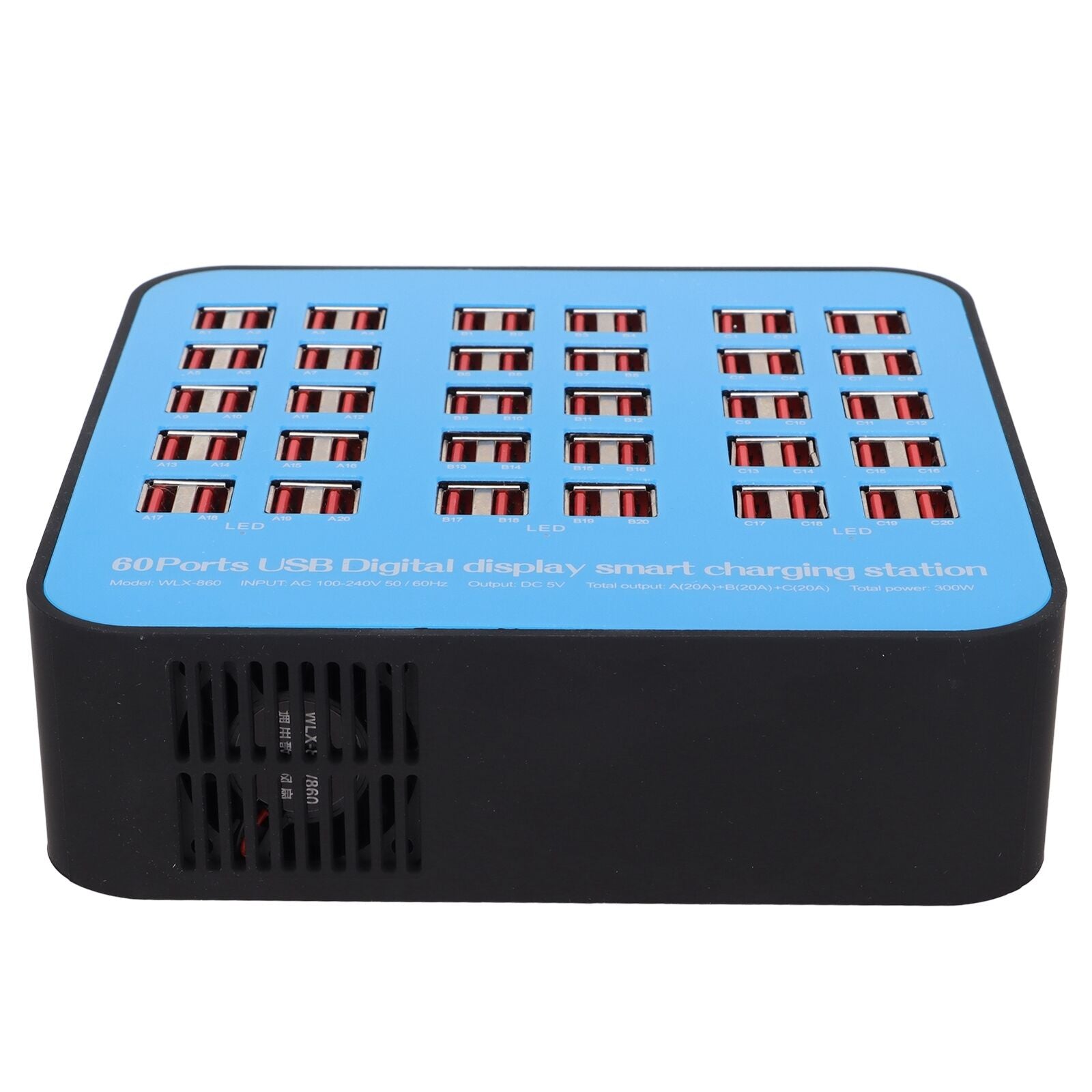 new 60 Ports Desktop Charger Universal Multi Ports Charging Station For Tablets For koeek - KOEEK