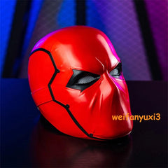 Halloween Red Hood Mask Cosplay Batman Superhero 1/1 Helmet Marvel Wearable 07FC0E-D4 - KOEEK