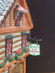 Lemax Caddington Village Kelly's Fine Furniture Porcelain Lighted Christmas LEMAX - KOEEK