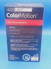Gemmy Lightshow 24 Count 23 ft C9 Color Motion Multicolor LED Christmas Lights 07FC0E-D4 - KOEEK