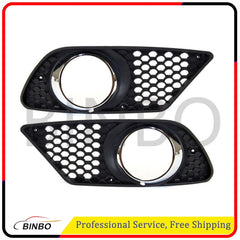 Front Fog Light Bezel Grille Cover For MERCEDES C-Class W204 C300 C350 2007-2010 07FC0E-D4 - KOEEK