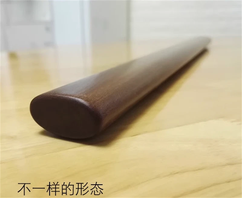 Ovall Arts Stick Solid Wood Martia Iron Wood Long Stick Kung Fu Training Stick 07FC0E-D4 - KOEEK