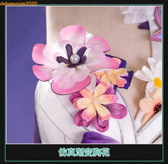 Honkai: Star Rail Castorice Women Costume Cosplay Dress Skirt Outfit Halloween 07FC0E-D4 - KOEEK