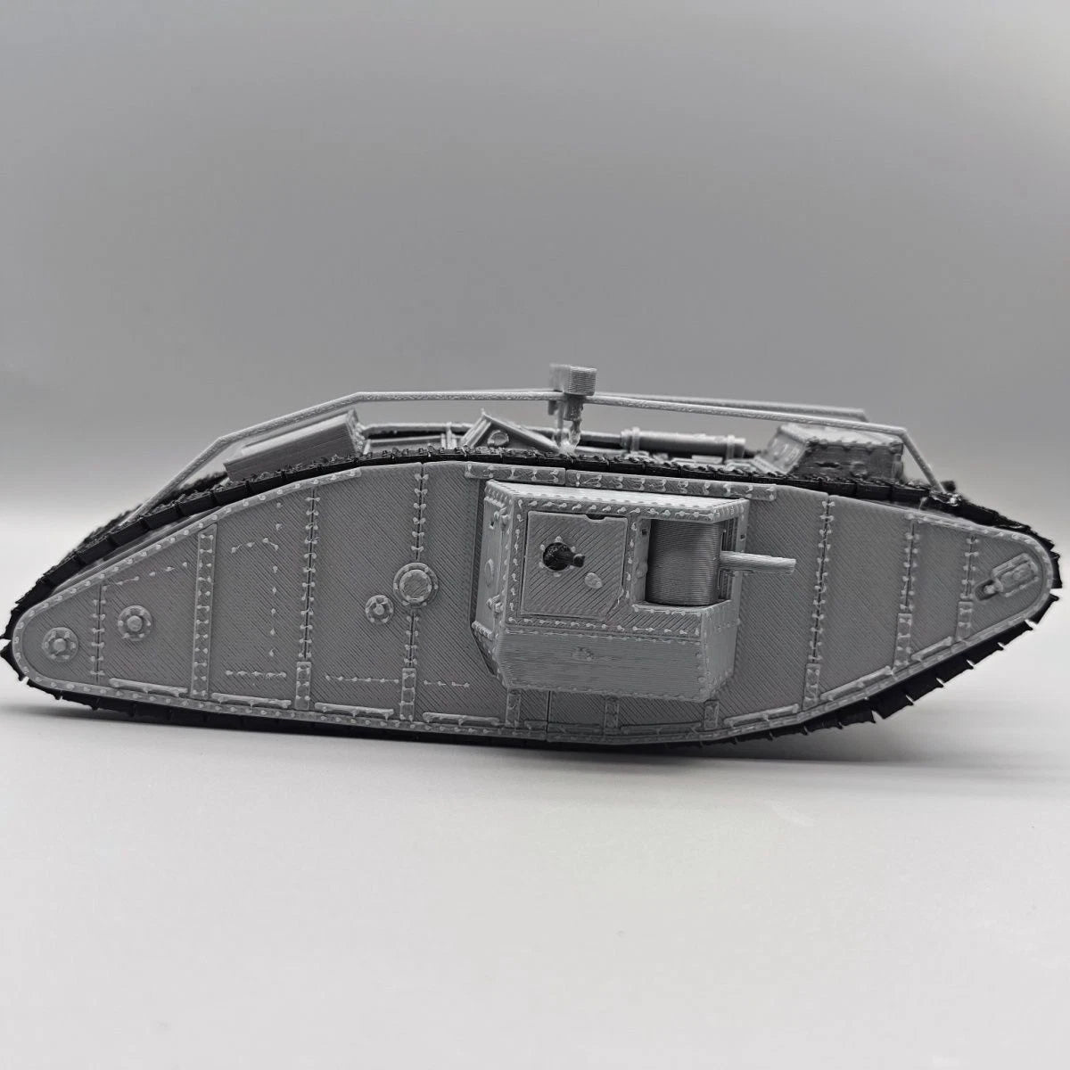 1/48 Battlefield 1 Mark I Tank FDM 3D Printed MovableBarrelMilitaryModelOrnament 07FC0E-D4 - KOEEK