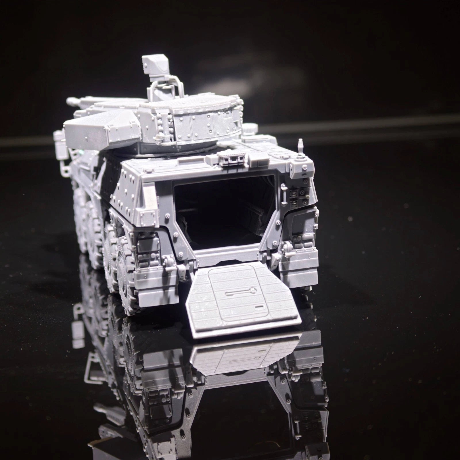 3D Printed 1/35 GTK BOXER Armored Vehicle RCT-30 IFV Unpainted Model Kit 07FC0E-D4 - KOEEK