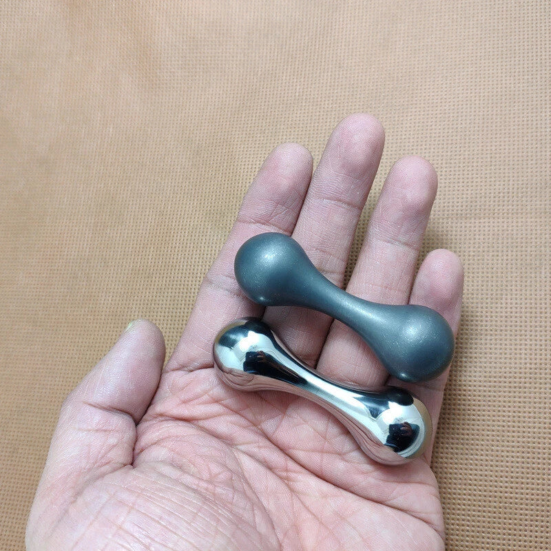 EDC Titanium Zirconium Knuckle Fidget Spinner Toy Finger Knucklebone Skill Toys 07FC0E-D4 - KOEEK