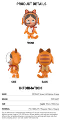 Crybaby Space Cat Figurine-orange Sealed Blind Box Art Toys Birthday Gift 07FC0E-D4 - KOEEK
