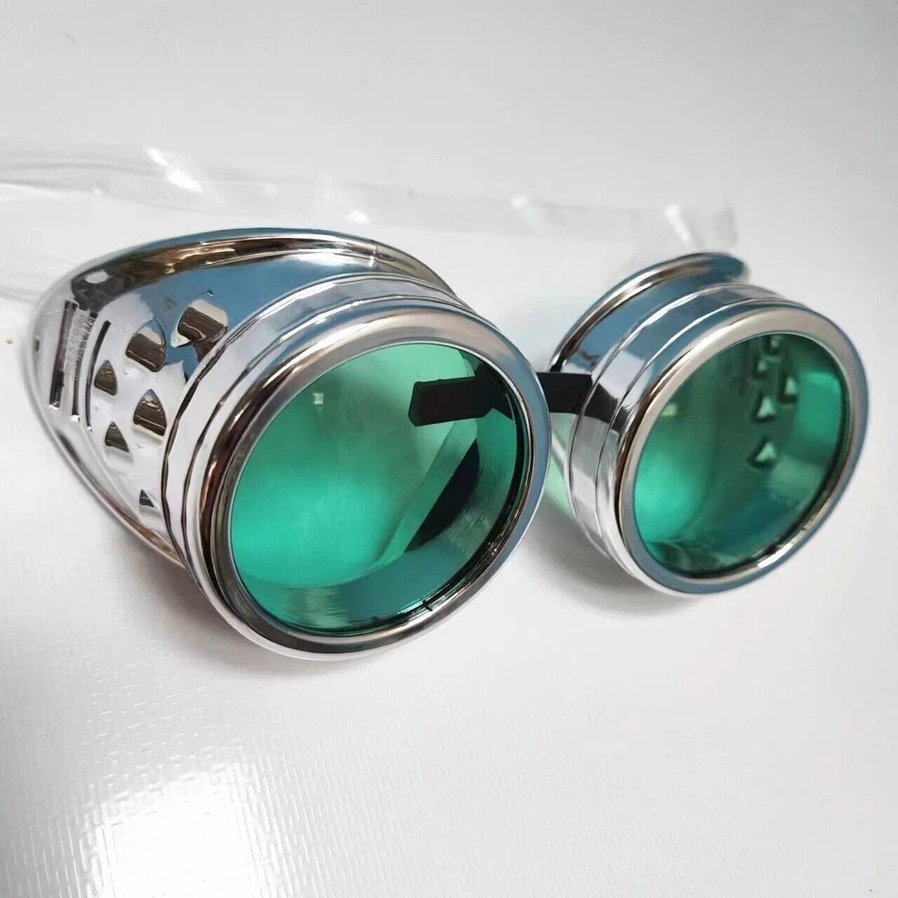 Jujutsu Kaisen Nanami Kento Transparent Visual Glasses Green Lens Sunglasse Prop 07FC0E-D4 - KOEEK