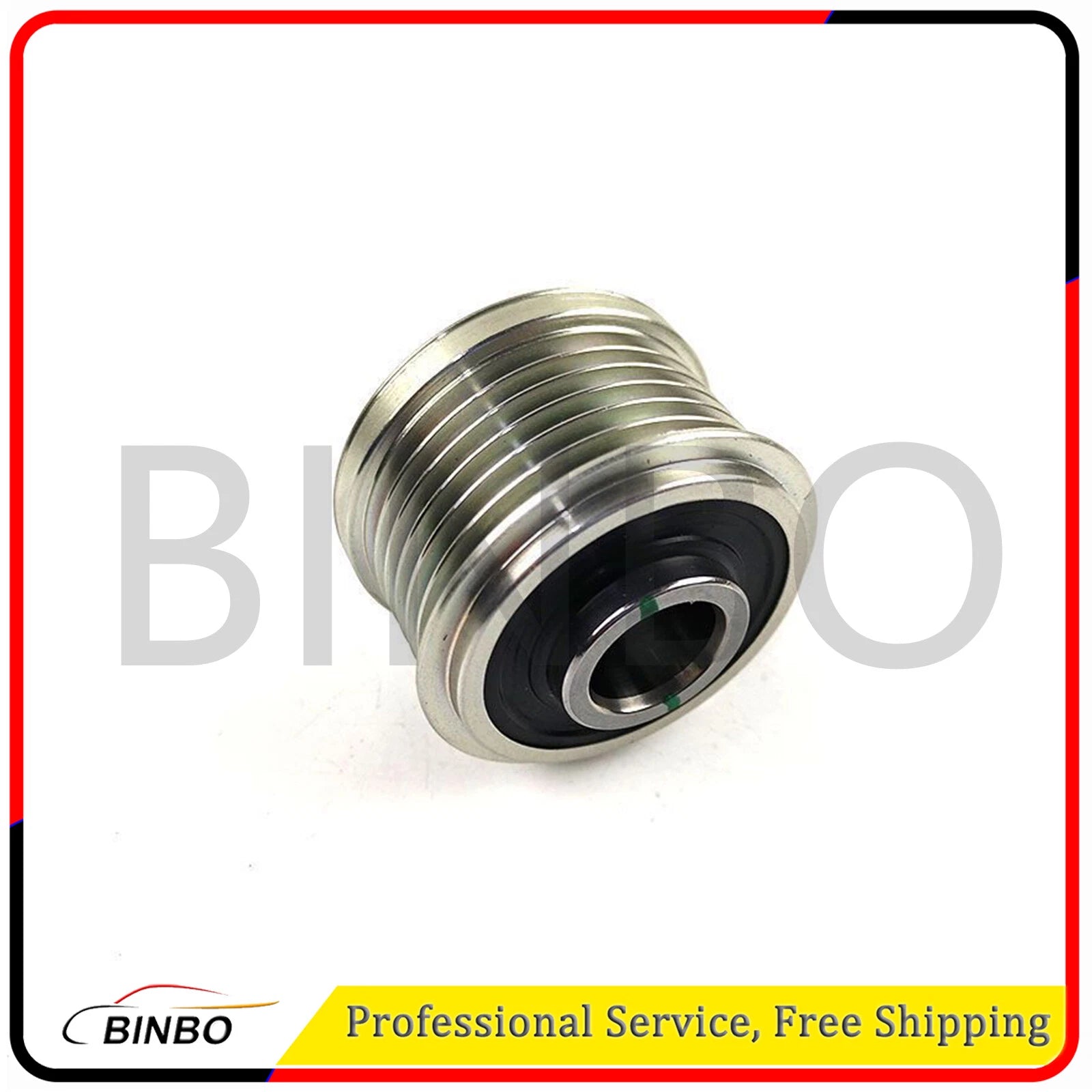 12317570152 Alternator Clutch Pulley for BMW 1 3 5 6 7 E30 E36 E87 E81 E46 E90 07FC0E-D4 - KOEEK