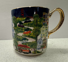 Anthropologie Holiday Mug Christmas Time In The City Peace, Joy & San Francisco ANTHROPOLOGIE - KOEEK