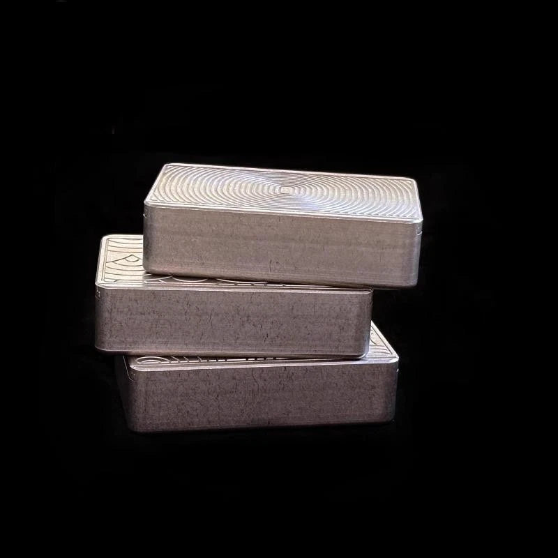 Pill Holder Case Container Organizer Storage Box Titanium Fidget Slider EDC Gift 07FC0E-D4 - KOEEK