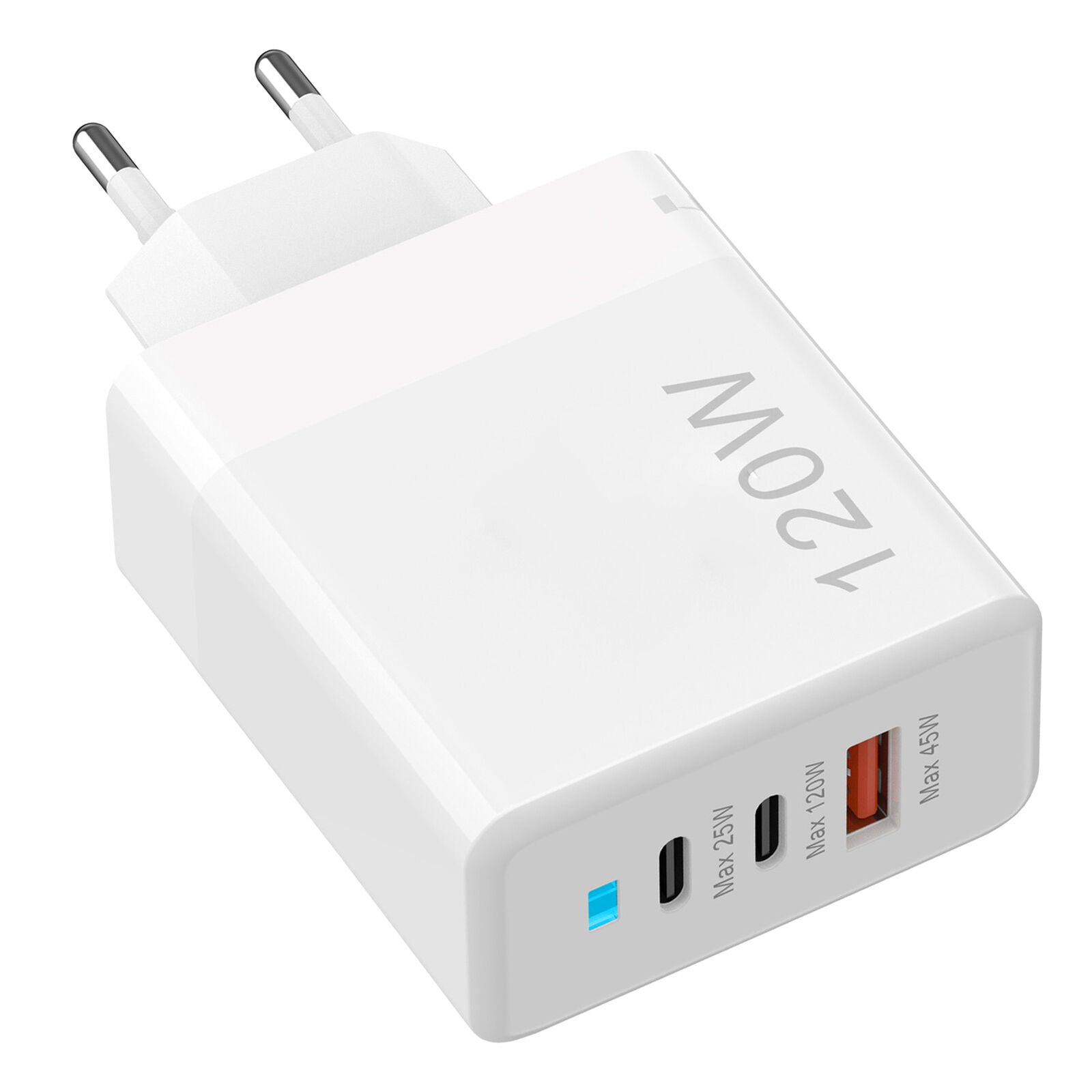 new Fast Phone Charger 120W Multi-Port USB Fast Charging Block USB Charging Station koeek - KOEEK