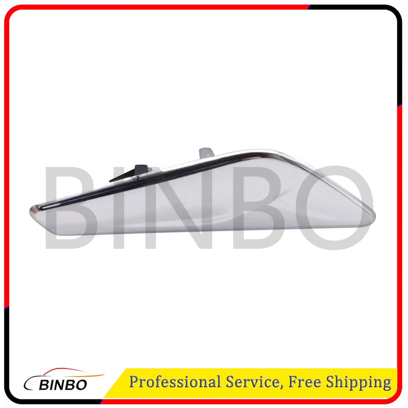 Fender Emblem Moulding Chrome Left Side For BMW X3 F25 X4 F26 2015 2016 2017 07FC0E-D4 - KOEEK