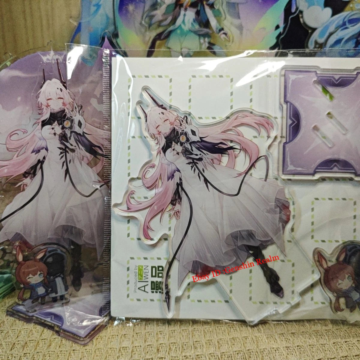 Anime Arknights Theresa Deluxe Acrylic Desktop Stand Figure Collection 07FC0E-D4 - KOEEK