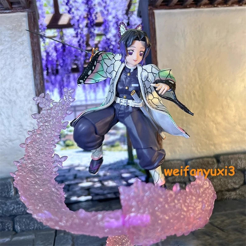 Demon Slayer 1/12 Cape For SHF 6'' Kochou Shinobu Figure Body Handmade Coat DIY 07FC0E-D4 - KOEEK