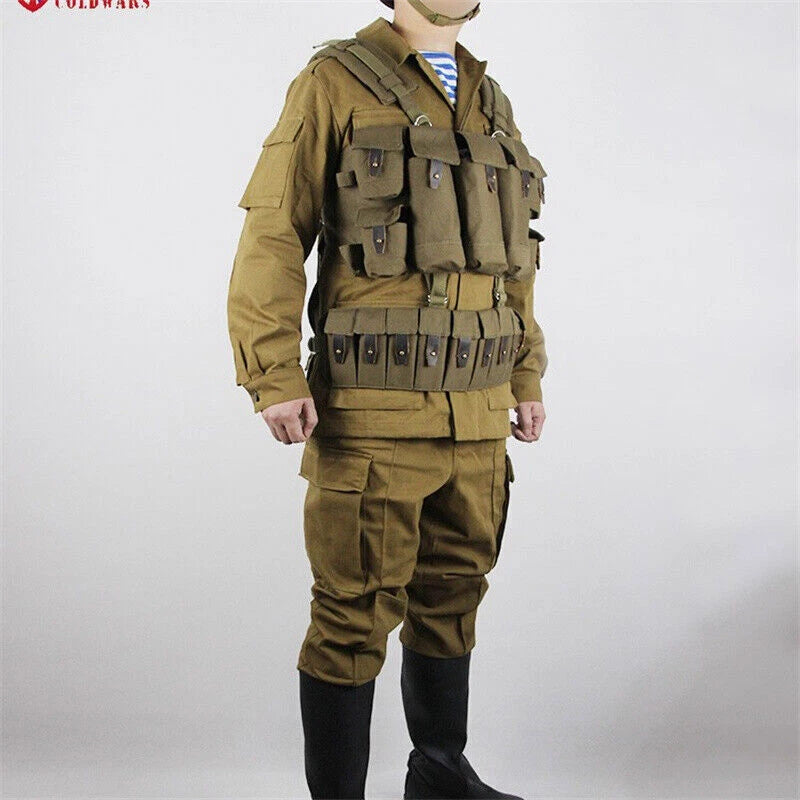 Russian Soviet Army Lifchik Tactical Vest R22 Chest Hanging 56Molle Bag Stock 07FC0E-D4 - KOEEK